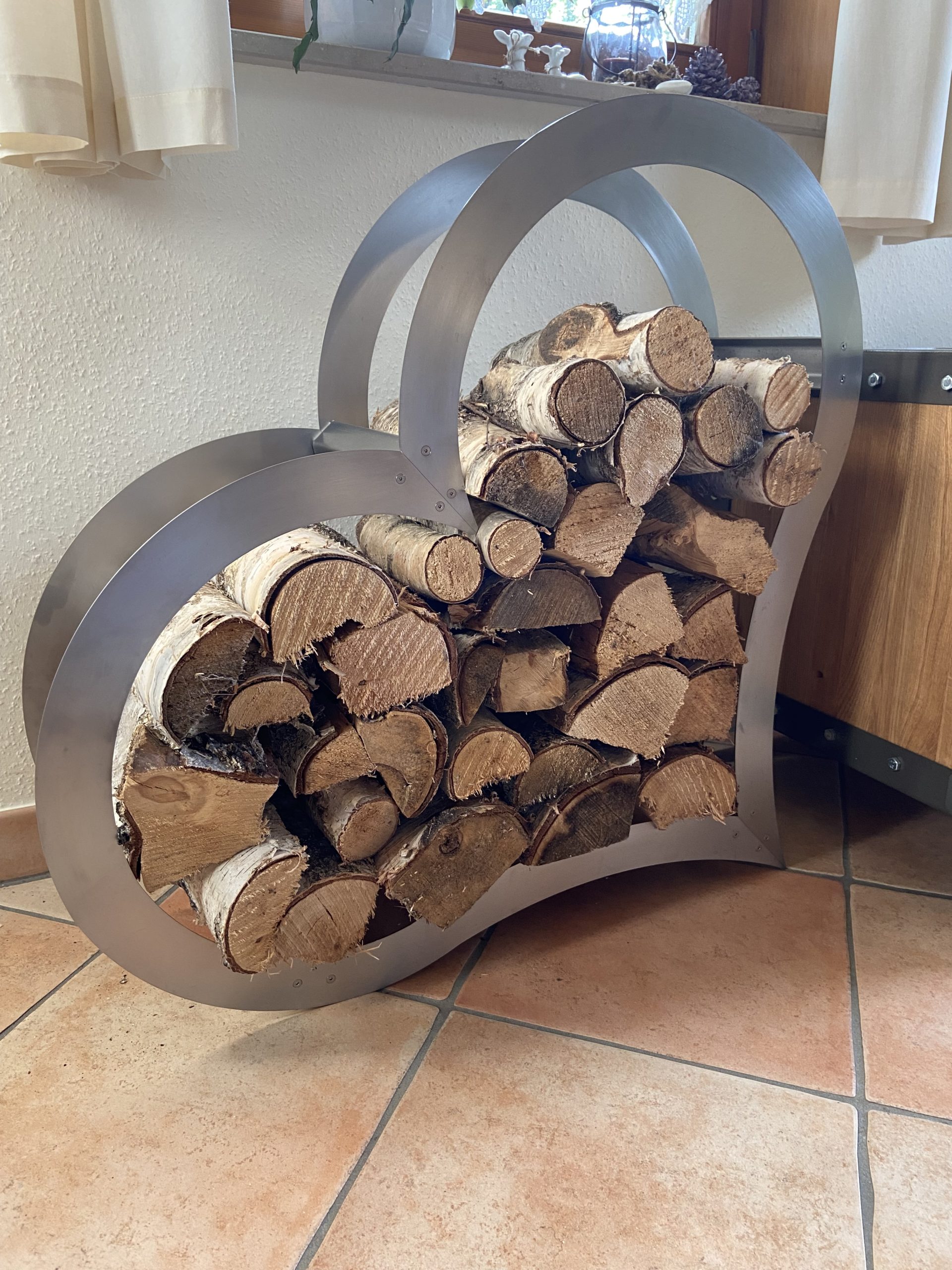 Holzlege "Herz" – Bild 2