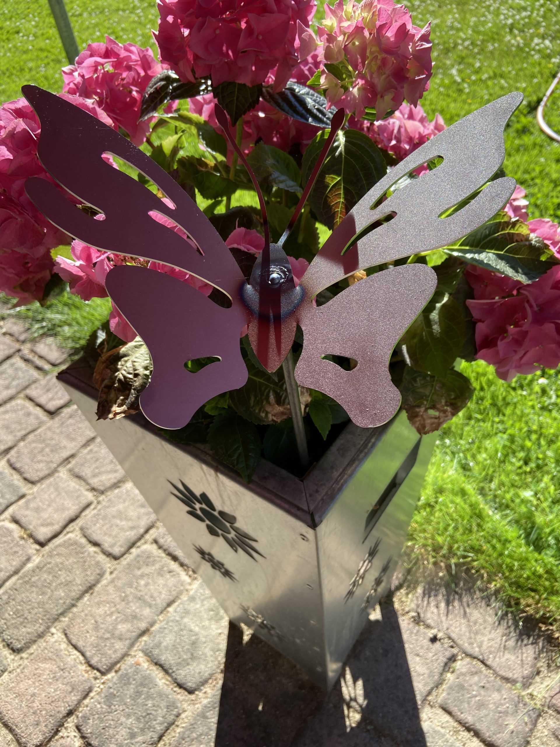 Gartenstecker "Schmetterling" – Bild 4