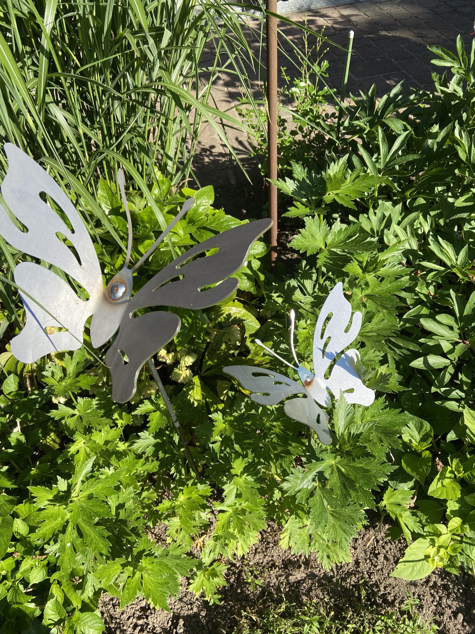 Gartenstecker "Schmetterling" – Bild 2