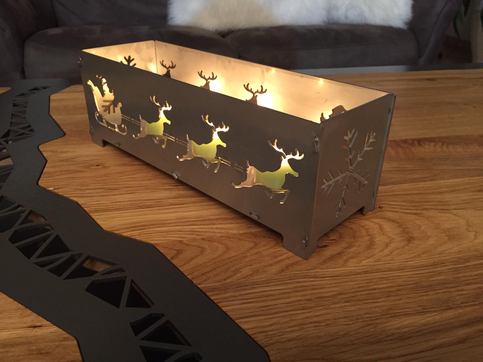 Kerzenhalter mit Silhouette – Bild 4