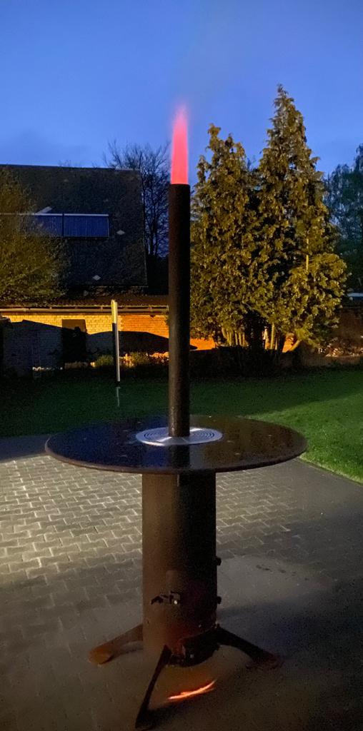 beheizbarer Outdoor-Stehtisch "Herrmann" – Bild 2